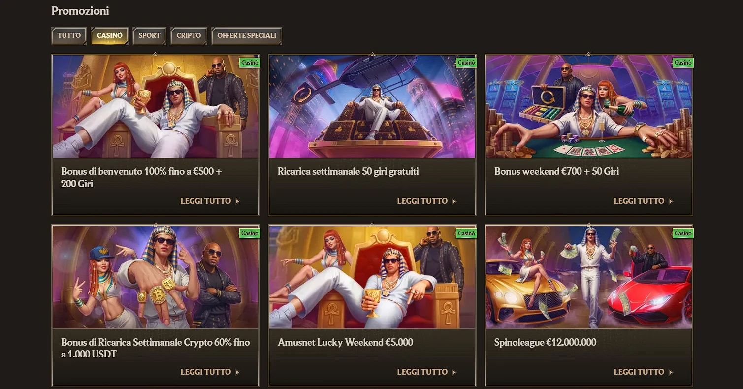 Promozioni e bonus del casinò Realz per i giocatori italiani
